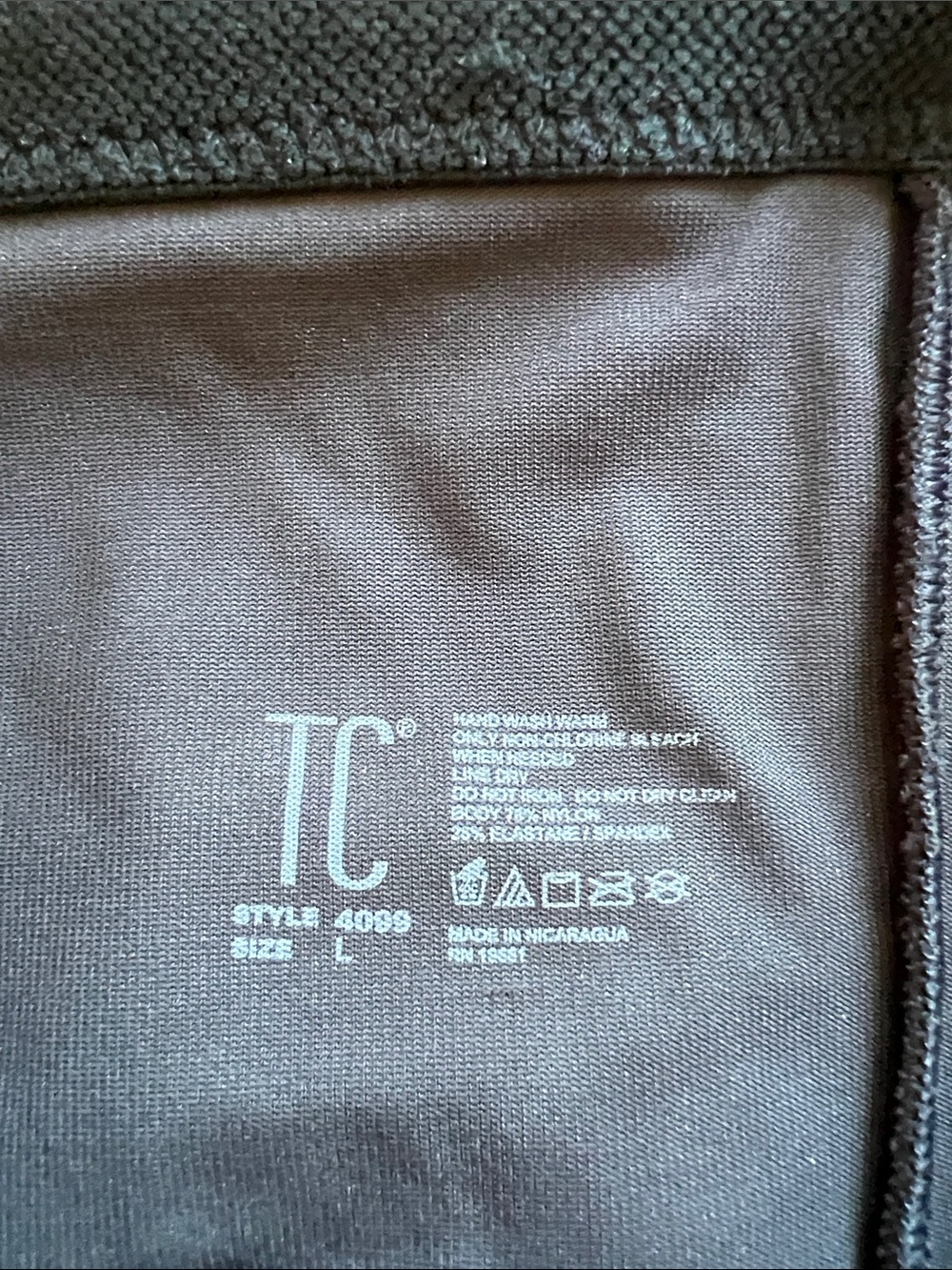 TC Black High-Waist Sculpting Shapewear with back staves. - Picture 3 of 4